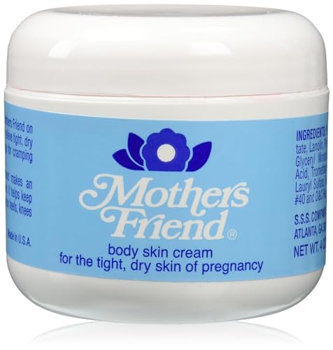 1 Pack of Mothers Friend Body and Skin Cream, for Stretched Tight and Dry Skin of Pregnancy