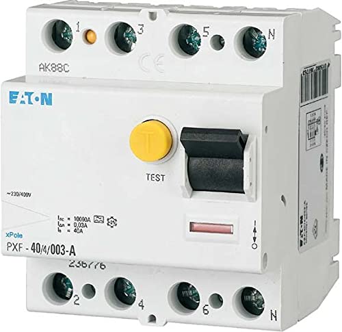236961 | Moeller series xPole – PXK FI/LS-Schalter – Fehlerstromschutzschalter mit Überlastschutz
