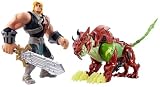 pabuTEL-Bundle Juego 2 en 1 Masters of The Universe He-Man + Battle Cat y accesorios