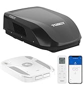TOSOT GO Cool RV Air Conditioner 15000 BTU, Non-Ducted Camper Rooftop AC Unit with Heat Pump, Hig...