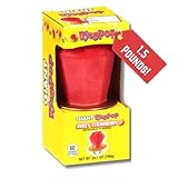 Giant Ring Pop Gift - 1.5 lbs (24.7 oz.) Strawberry Ring Pop - Large Oversized Treat - By Lyza's Sweets & Treats
