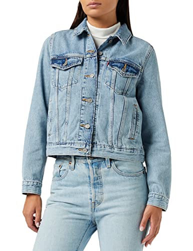 Original Trucker Veste en jean Femme All Mine (Bleu) L -