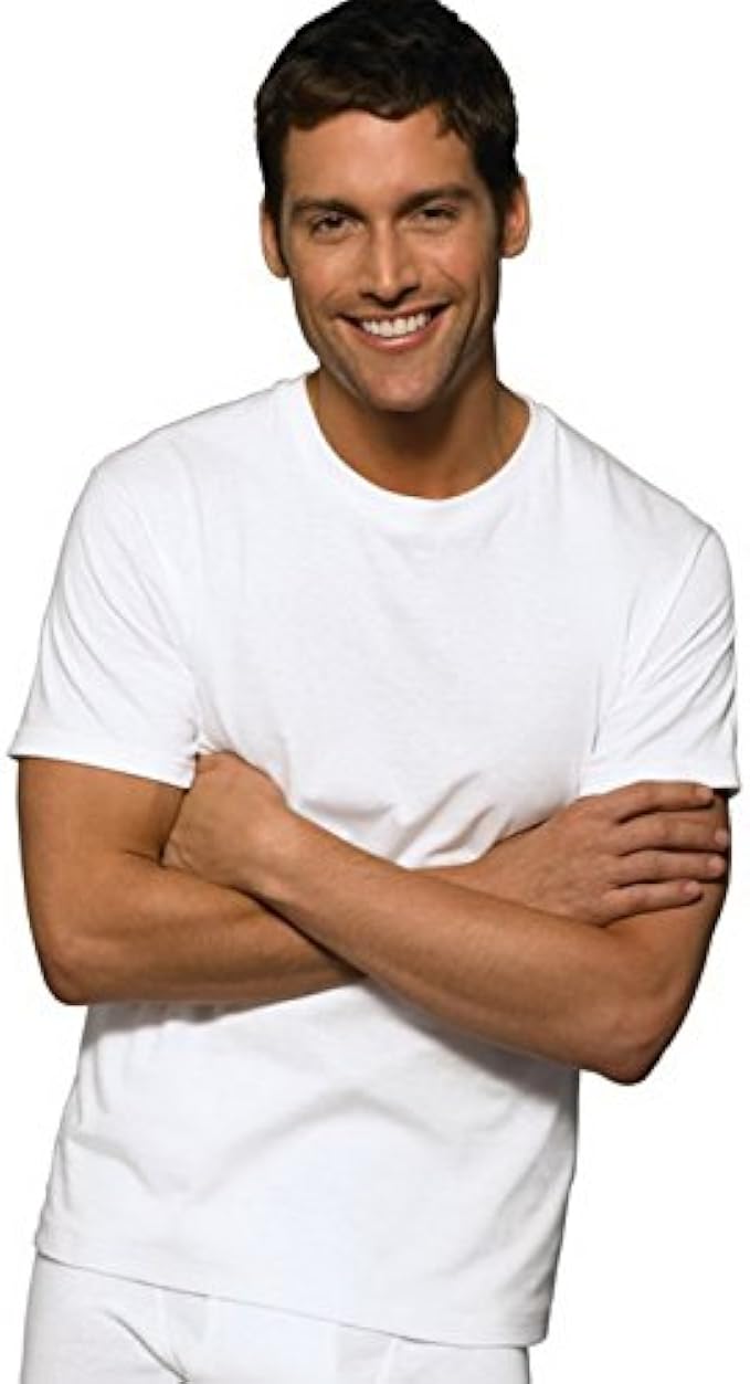 Hanes Ultimate Men's Control Crew Neck Undershirt-Multiple Packs Available