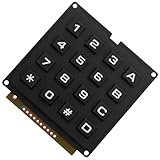 Generisch Industrielles für Kunststoffgehäuse Tastaturmodul mit 16 Tasten und Benutzerfreundlicher Bedienung Langlebige Tastaturmatrizen Industrielle Umgebungen
