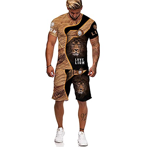 Ensemble t-shirt et short imprimé vacances été et détente plage - 5