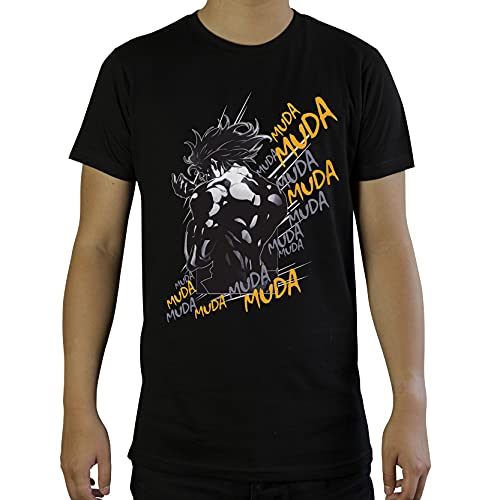 Photo de ABYSTYLE - JoJo's Bizarre Adventure - Tshirt Muda Homme MC Black - Basic (M, m)