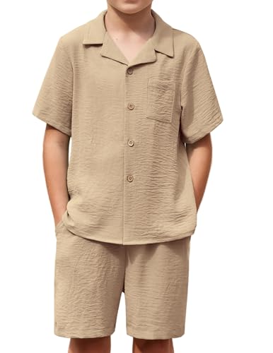 Arshiner Boys Summer Beach Outfits Set