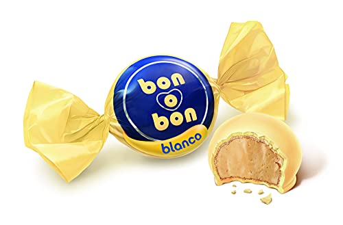 Arcor - Bon o Bon Blanco - Heerlijke bonbons met een laagje witte chocolade. Box 30U. 450g. Argentinië - Image 3