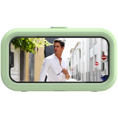 Support de téléphone de douche étanche anti-buée pour smartphone de salle de bain