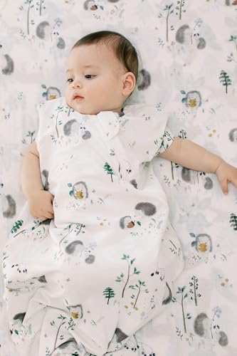 Image of Loulou Lollipop Tencel Lyocell Wearable Baby Blanket Sleeping Bag, Unisex Infant Toddler, 1.0 TOG, 2-Way Zipper Sleepsack
