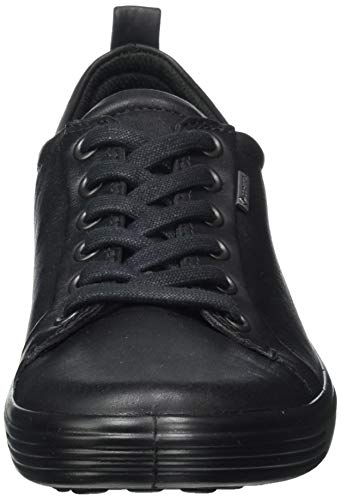 Ecco Womens Soft 7 Gore-Tex Tie Sneaker, Black Gore-Tex, 9-9.5 Us #TOP1
