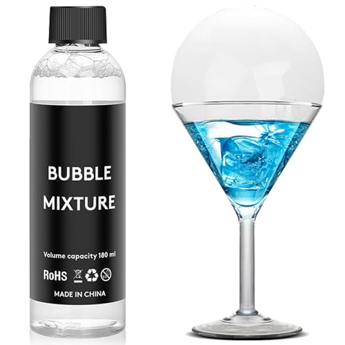 Seihoae Pistolet fumigène à Bulles pour Cocktail Accessoires, 180 ML, Mélange à Bulles