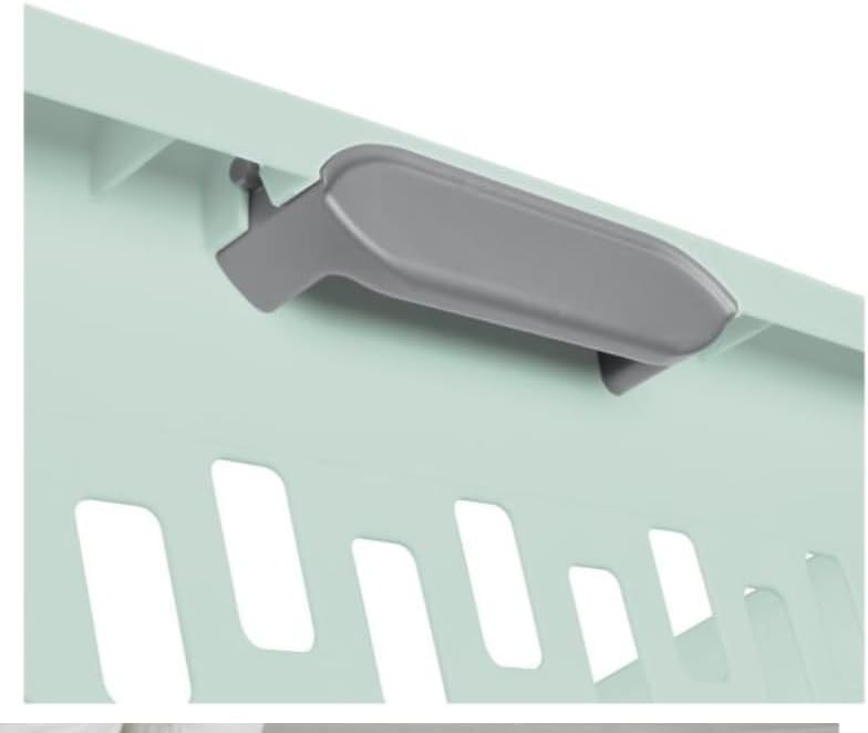 Sterilite 1.5 Bushel Square Laundry Basket Mindful Mint Comfort Grip Handles