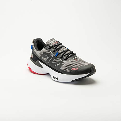 Tênis Recovery, Fila, Masculino, Preto/Grafite/Vermelho, 40