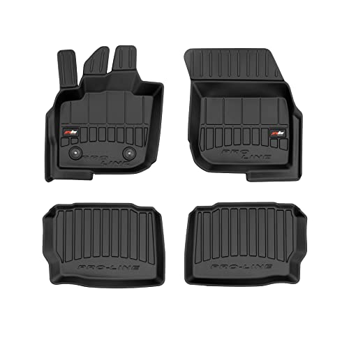 Tapis de sol voiture FROGUM 3D à bords très hauts anti-débordement pour Mondeo V