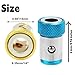Upgraded Screwdriver Head Magnetic Ring, 1/4 Inches/ 6.35mm Universal Magnetizer Screw Removable for Hex Screwdriver and Power Bits, Metal Magnetic Screw Ring Bit Magnetizer Tool (Mix)