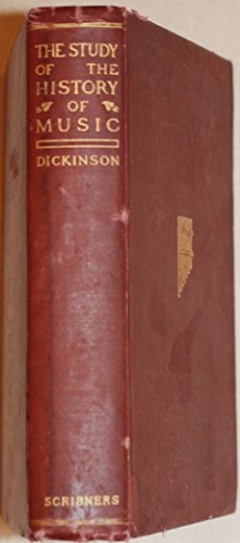 The Study of the History of Music B000BKBW06 Book Cover