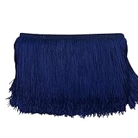 Lauthen.S 9,1 M De 15,2 Cm De Bordure à Franges à Coudre Pour Loisirs Créatifs, Robe Latine, Abat-jour, Décoration Marron