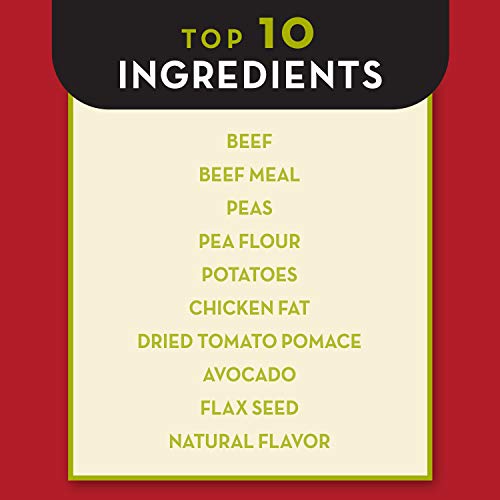 Avoderm Natural All Life Stages Dry Dog Food, Grain Free, Beef & Vegetables Recipe, 4 Pound #TOP6
