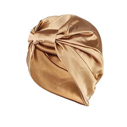 YQMY 1 casquette pour cheveux en soie - Double couche - Kaki - Taille unique Cover