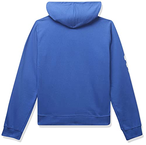 Image of Clotth Theory Boy's Fleece Solid Color Blocked Hooded Sweatshirt Jacket