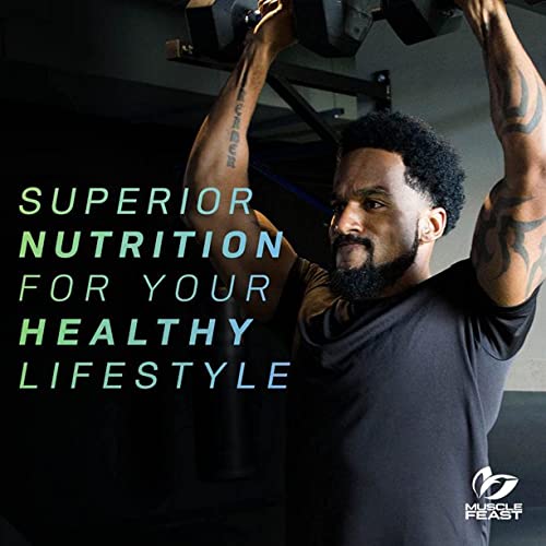 Muscle Feast Hydrate Sugar Free Electrolytes Powder For Muscle Cramping, Keto All Natural Zero Calorie, Unflavored, 300G (95 Servings) #TOP4