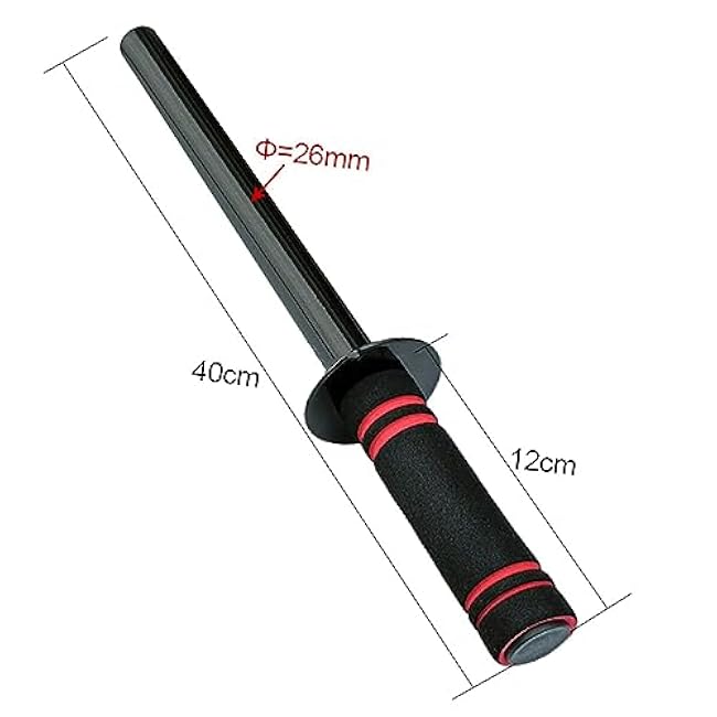 Wrist Strengthener, Forearm Exerciser Hand Wrist Power Developer Dumbbell Bar Home Forearm Muscle Arm Grip Strength Training Exercise Equipment Arm Wrestling Workout