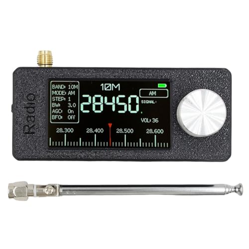Radio portable SI4732 kit antenne réglable pour capter les fréquences VHF HF difficiles
