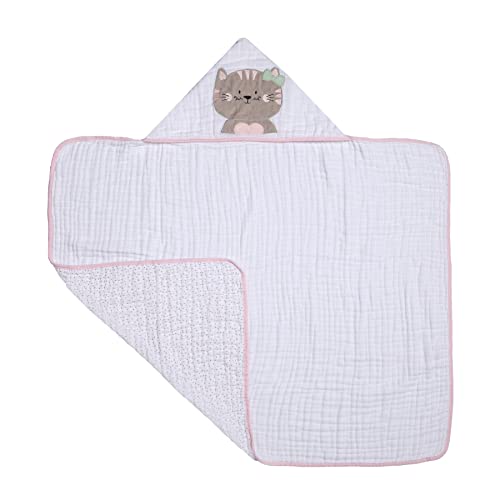 PAPI DESDE 1974 Toalha De Banho Soft Papi Friends C/Capuz Bord Para Bebê 90Cm X 75Cm Contém 01 Un