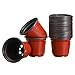 Produktbild Tvird Pflanztöpfe Pflanzkübel Blumentöpfe rundTöpfe für Pflanzen Untersetzer Blumenkübel Durchmesser 10cm130 Stück