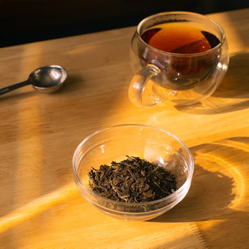 Image of Positively Tea, Organic Hojicha, Green Tea, Loose Leaf, 16 Ounce