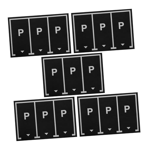 BESPORTBLE Sports and Girls Stickers Set Toy Car Parking Space Decals Wall Decals for