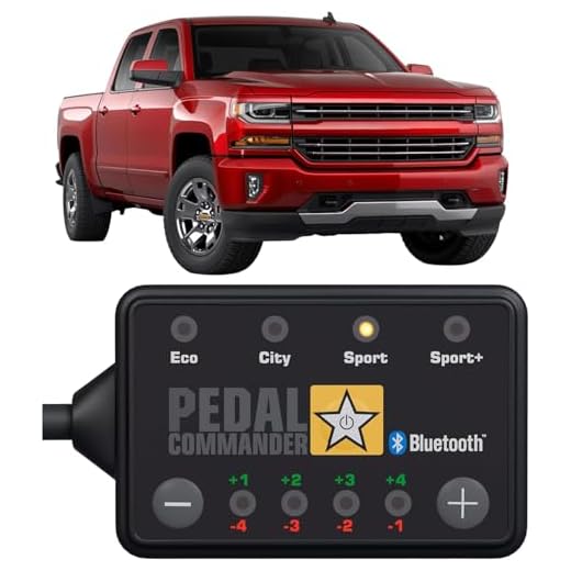 PEDAL COMMANDER for Chevrolet Silverado 2007-2018 1500/2500HD/3500HD Throttle Response Controller - Anti-Theft, Wireless App Control, 36 Settings 4 Modes, Plug-and-Play - Truck Performance Upgrade