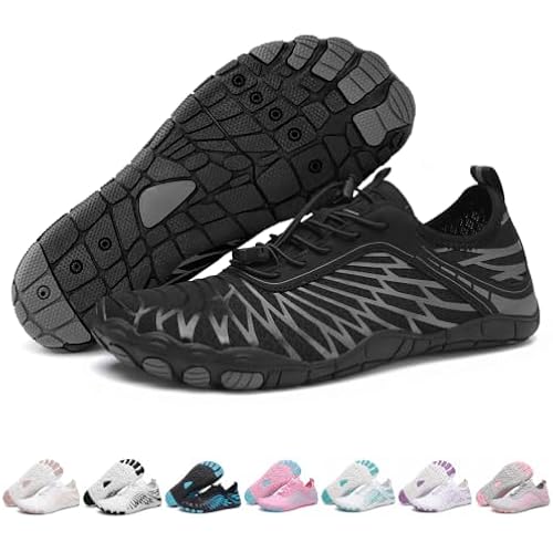 ELETON Barefoot Shoes Women Men Hiking Water Shoes Wide Toe Box Zero Drop