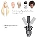 ZQIAN BEAUTY 25 Inch Wig Stand Tripod, Adjustable Mannequin Head Stand, Wig Head Stand for Training Heads And Canvas Block Head (Mannequin Head Not Included)
