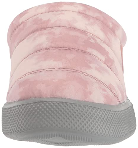 Dearfoams Women's Kendra Sport Lounge Memory Foam Clog Slipper, Pink Nylon, Medium #TOP1