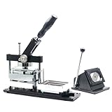 【Strumento da taglio multiuso】 Questa taglierina per carta in acciaio resistente è dotata di una struttura antiruggine e taglia senza sforzo gli angoli arrotondati su materiali come PVC, plastica ABS, fogli magnetici, pannelli di schiuma e alluminio.