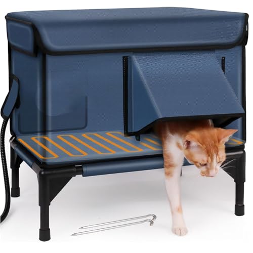 Abri extérieur pour chat refuge sûr pour animaux errants et domestiques - 2
