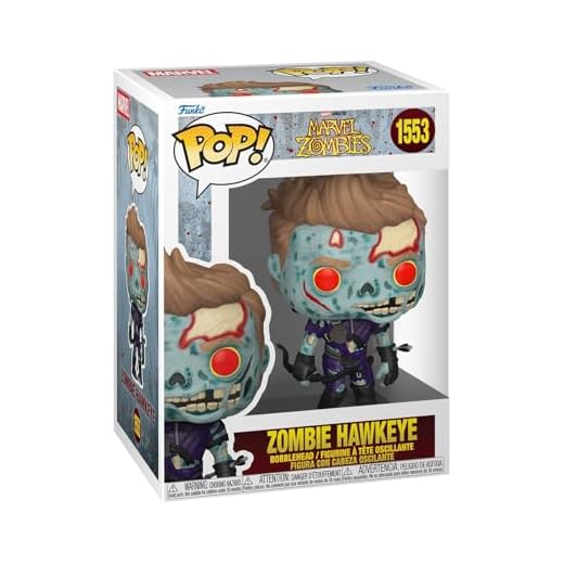 Funko Pop! Marvel: Marvel Zombies S4 – Zombie Hawkeye - Figura de Vinilo Coleccionable - Idea de Regalo - Mercancia Oficial - Juguetes para Niños y Adultos - Comic Books Fans