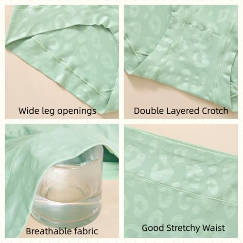 WhilyeePam Women's High Waist Briefs Plus Size XL-6XL Classic Solid Colors Full Coverage Women Underwear Multicolor (US, Alpha, 6X-Large, Regular, Regular, GY1216 6Pcs)
