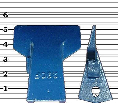 Miniatura 4 de H&L Tooth Company 230CF Dientes de cuchara de retroexcavadora Cast Flare Plus 23FP Flexpins (paquete de 5) para Deere, Case, JBC y más.  23  230