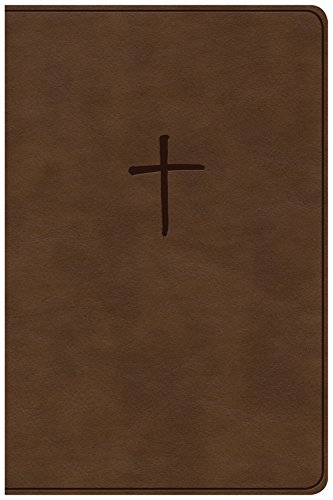 Holy Bible: Christian Standard Bible, Brown, Leathertouch, Value Edition