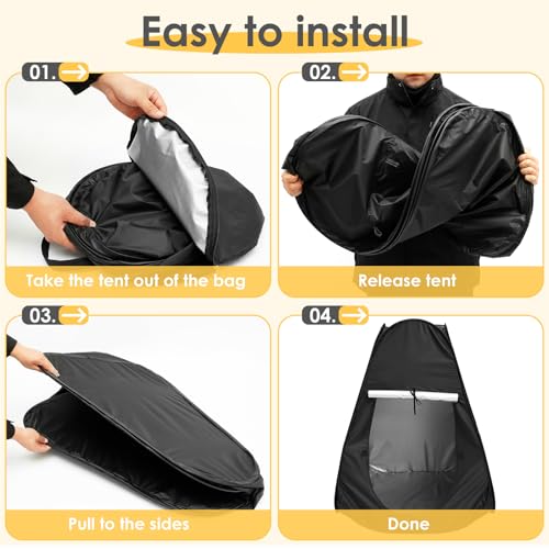 BAODBF Sensorisches Zelt zum Spielen und Entspannen,Hilfsmittel bei Autismus,SPD,Ängsten,Pop up Höhle mit Reise Tragetasche,Schwarz kinderzelte,Sensory Tent für Zuhause oder Schule