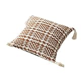 Tissu de haute qualité: l'oreiller est composé de polyester à 35% et de coton à 65%, mélangé à deux matériaux. Il a une belle fabrication, ferme et délicate. Avec une bonne absorption et une respirabilité de l'humidité, il est confortable pour les câlins quotidiens et non étouffants.