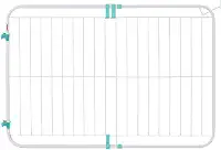 Portão Grade Expansivo Proteção Criança Cão Pet Cachorro Bebê 70 A 115 Cm