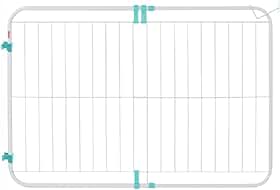 Portão Grade Expansivo Proteção Criança Cão Pet Cachorro Bebê 70 A 115 Cm