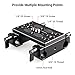 SmallRig Base Plate, Camera Baseplate with 15mm Rod Clamps, Tripod Mounting Plate for DSLR Camera Video Camera - 1775