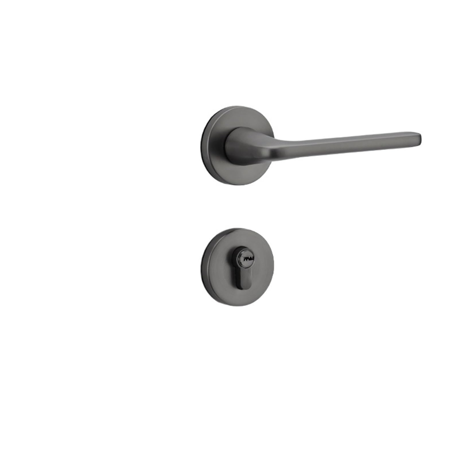 Aepqbgqj One Color Zinc Alloy Simple Door Lock Silent Bedroom Interior