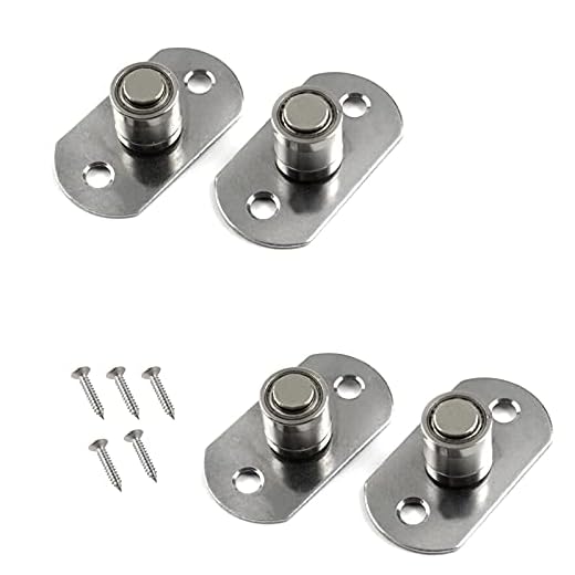 DB-12 4-Piece Sliding Door Roller Guide Wheel, Steel Frame