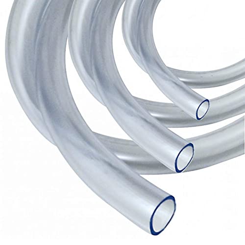 8mm ID x 11mm OD 2 Metres Clear Flexible PVC TUBING Water Pipe Food Grade Hose .PENTECH MOULDING CO LTD